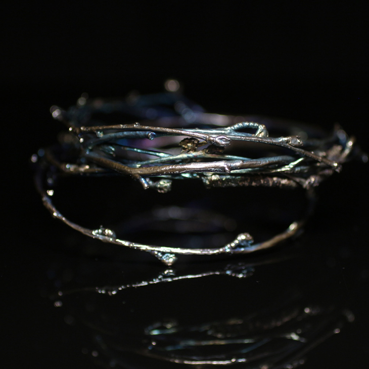 Браслет в серебре Power, Береза, фото 2