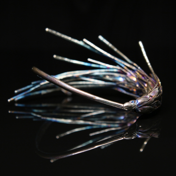 Браслет в серебре Flora, Пшеница, фото 3