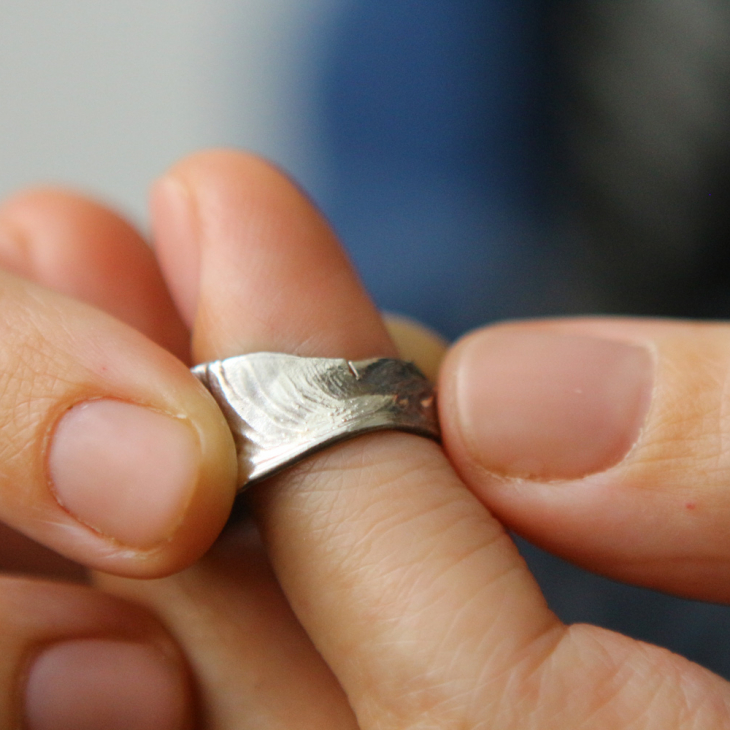 Кольцо в серебре Love Alchemy, Клен, фото 2