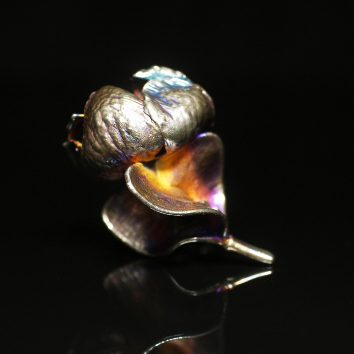 Кольцо в серебре Fleur de Magique, Бегония, фото 1