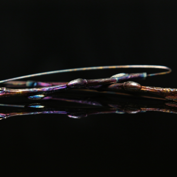 Серьги в серебре Power, Ива, фото 2