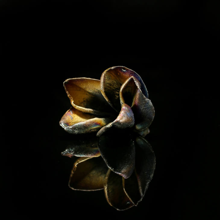 Кулон в серебре Fleur de Magique, Плюмерия, фото 2