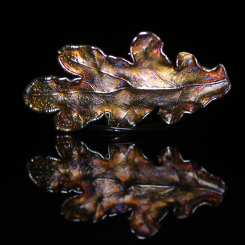  Pendant in silver,Oak 