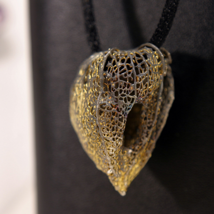 Кулон в серебре Love Alchemy, Физалис, фото 2