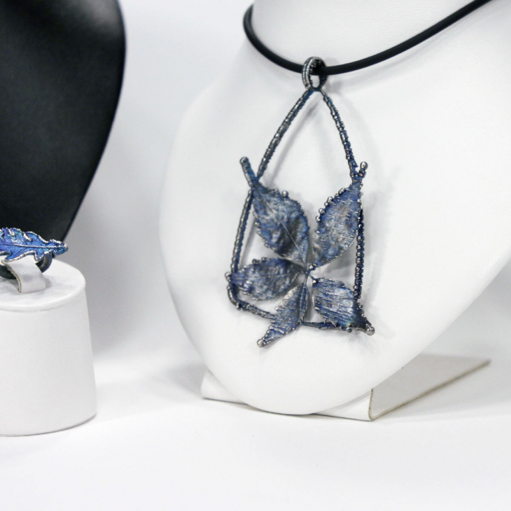 Кулон в серебре Love Alchemy, Девичий виноград, фото 2