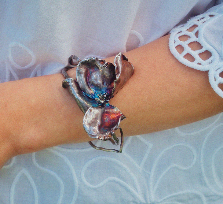 Браслет в серебре Fleur de Magique, Магнолия, фото 6