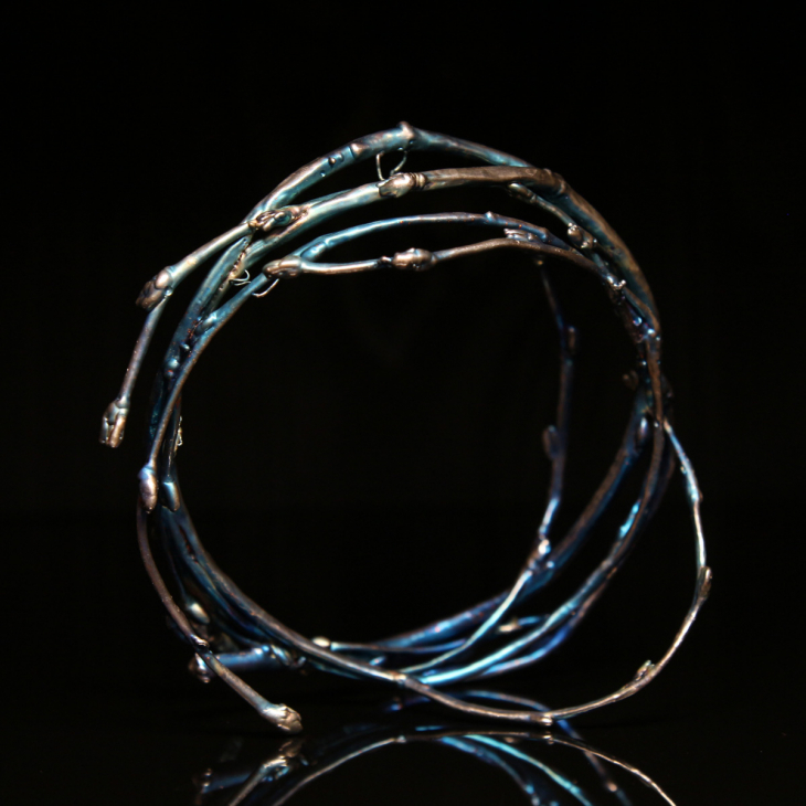 Браслет в серебре Power, Береза, фото 2