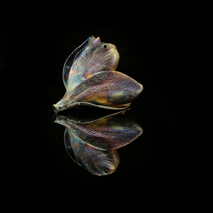 Кулон в серебре Fleur de Magique, Плюмерия, фото 1