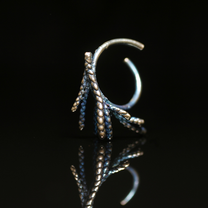 Кольцо в серебре Mystique, Можжевельник, фото 1