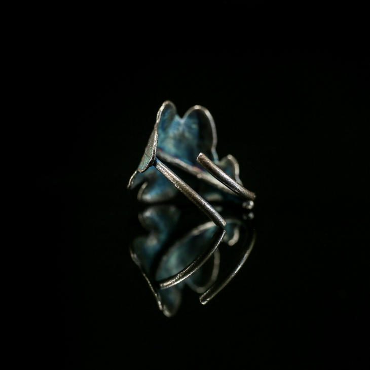 Кольцо в серебре Love Alchemy, Дуб, фото 2