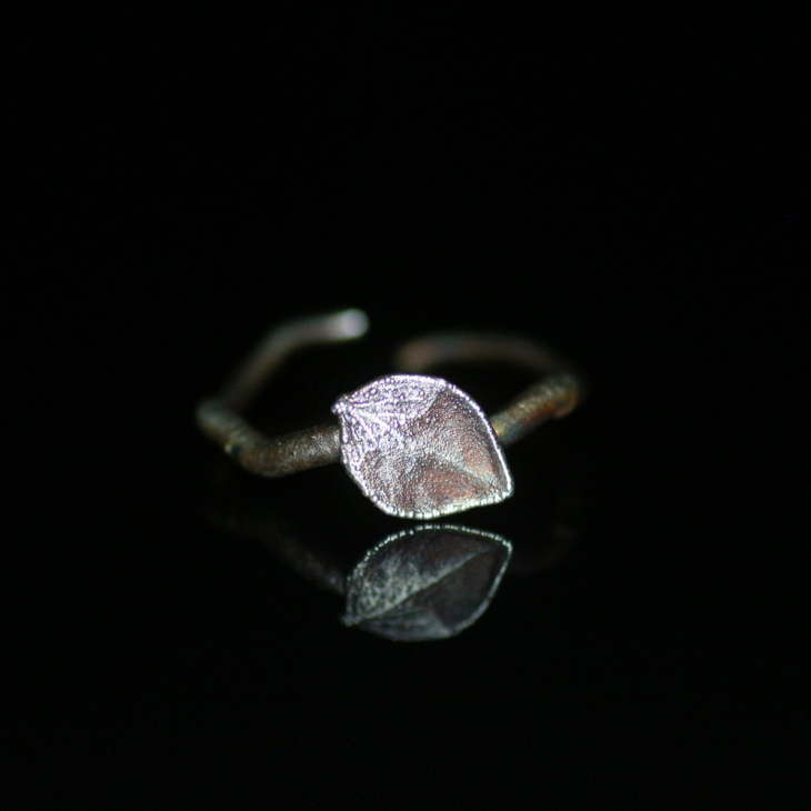 Ring in silver, Hydrangea , фото 1