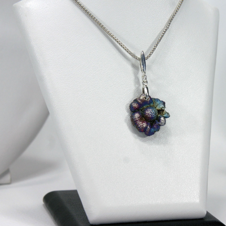 Кулон в серебре Fleur de Magique, Хризантема, фото 2
