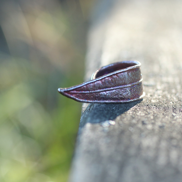 Кольцо в серебре Poison, Олеандр, фото 2