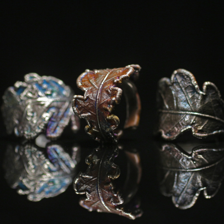 Кольцо в серебре Love Alchemy, Дуб, фото 2