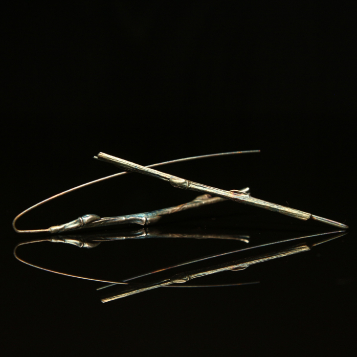 Серьги в серебре Power, Ива, фото 2