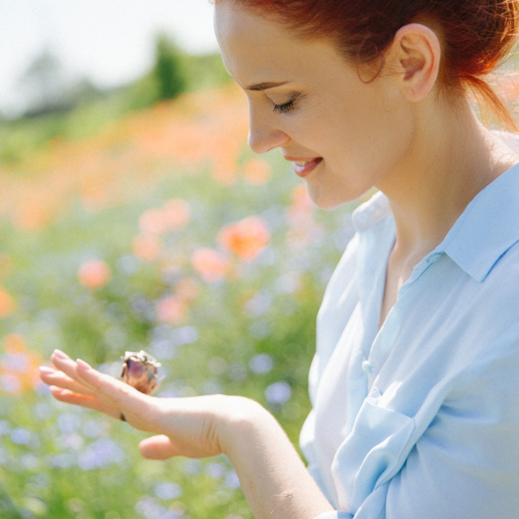 Кольцо в серебре Fleur de Magique, Роза, фото 3