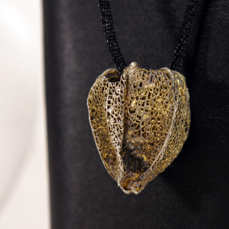 Кулон в серебре Love Alchemy, Физалис, фото 2