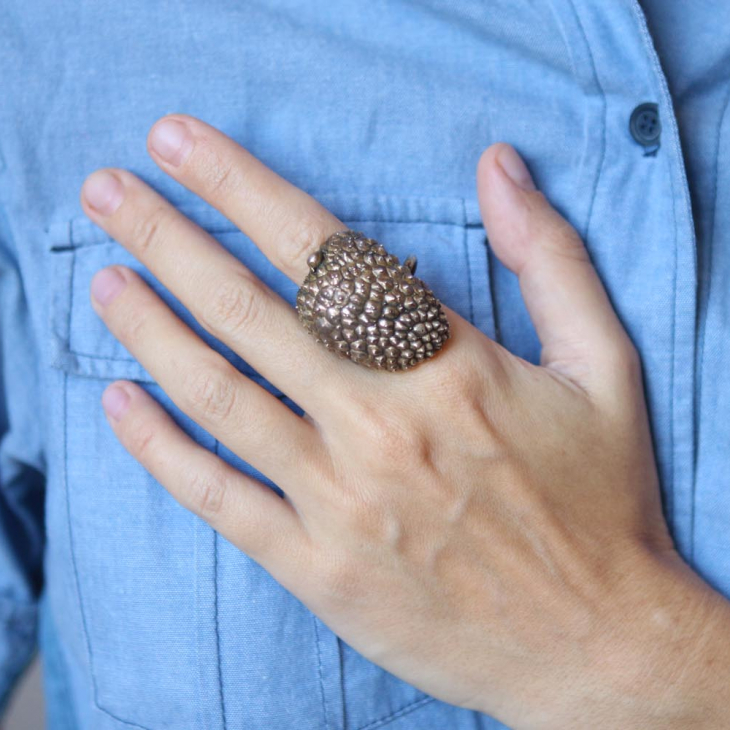 Ring in silver,Lychee, фото 1