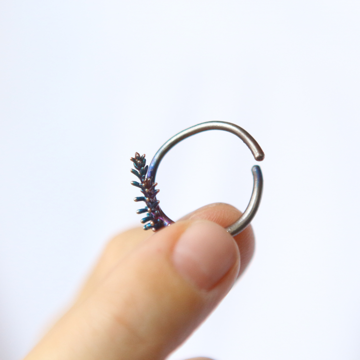 Ring in silver,Calluna, фото 2