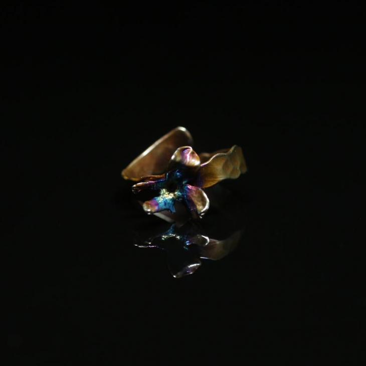 Кольцо в серебре Fleur de Magique, Сирень, фото 1