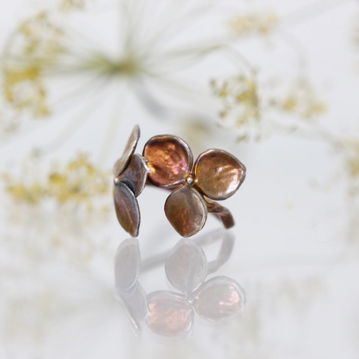 Fleur de Magique Silver Ring, Hydrangea, фото 2