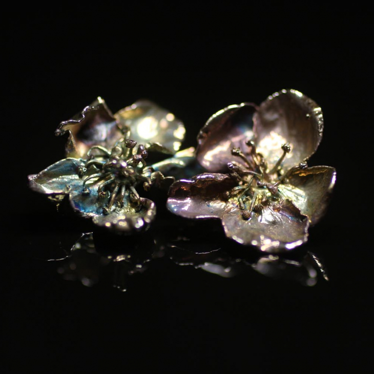 Серьги в серебре Fleur de Magique, Дикая груша, фото 1