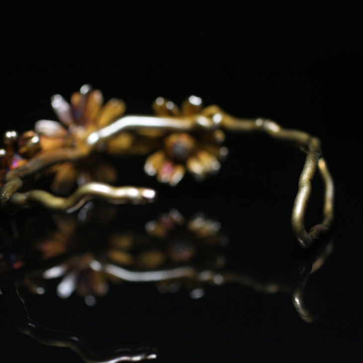 Браслет в серебре Fleur de Magique, Ромашка, фото 2