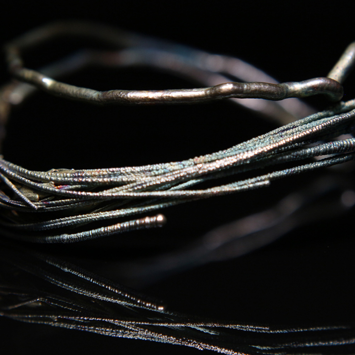 Браслет в серебре Flora, Пшеница, фото 5