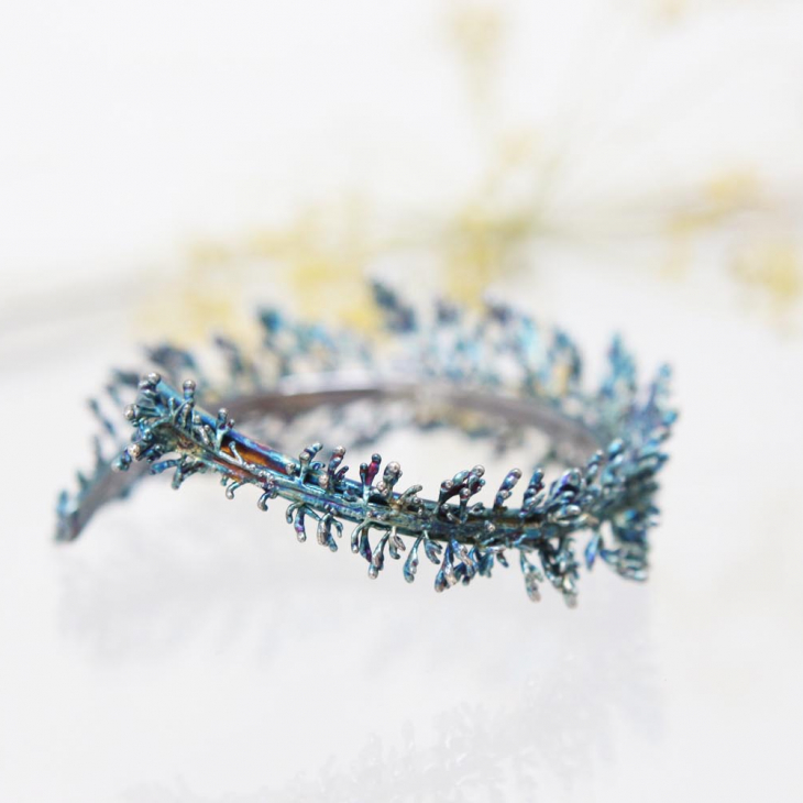 Браслет в серебре Flora, Тысячелистник, фото 2