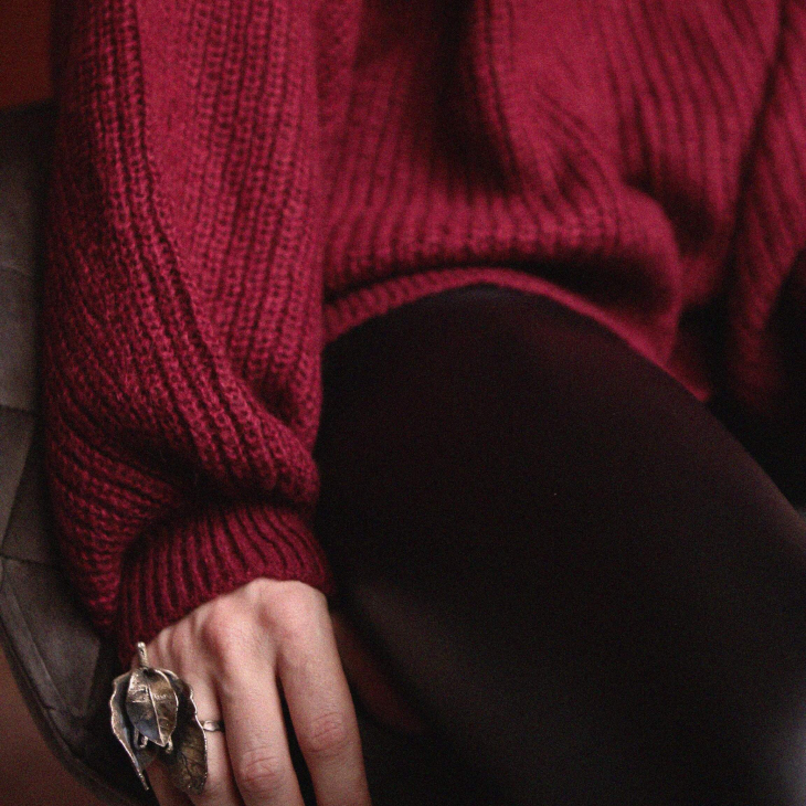 Кольцо в серебре Fleur de Magique, Бугенвиллия, фото 3