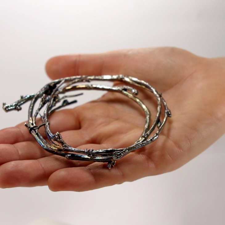 Браслет в серебре Power, Береза, фото 2