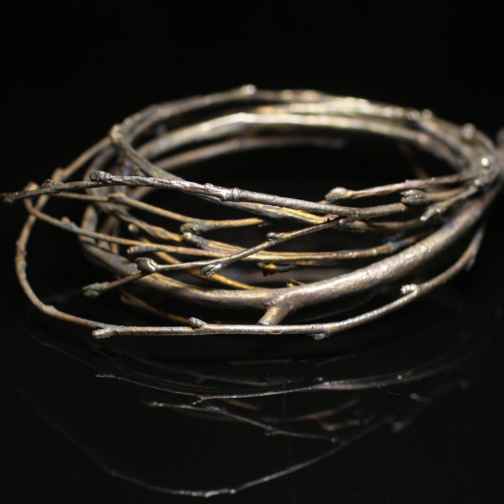 Браслет в серебре Power, Береза, фото 2