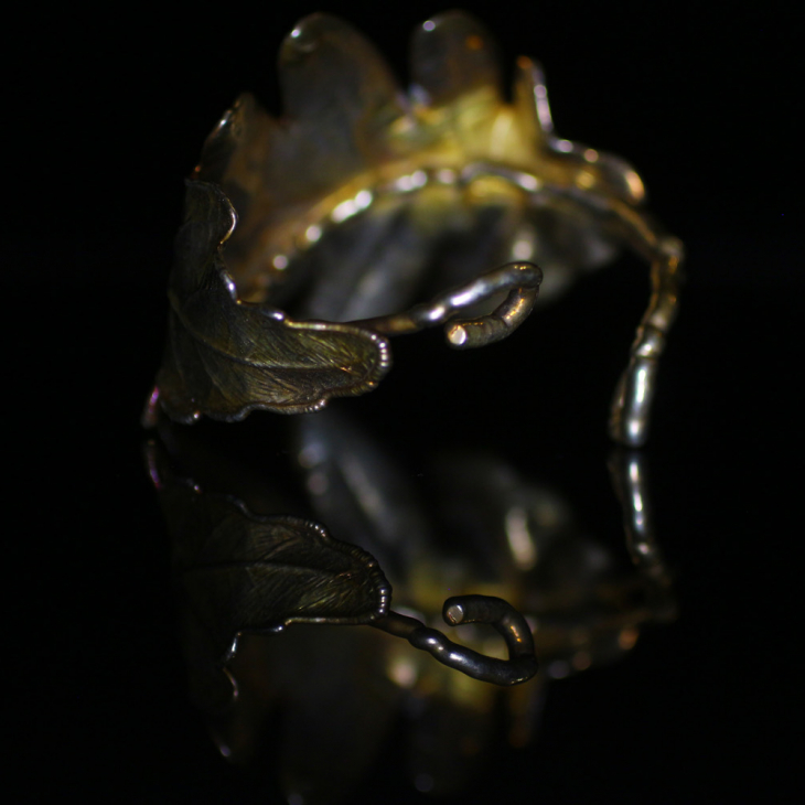 Bracelet in silver ,Oak, фото 11