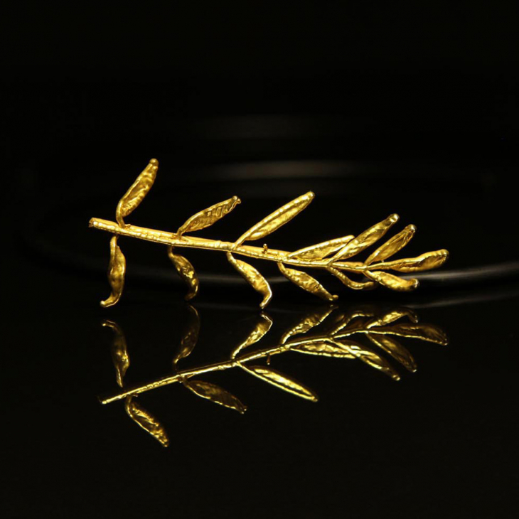 Кулон в золоте Mistique, Дикие Травы, фото 1