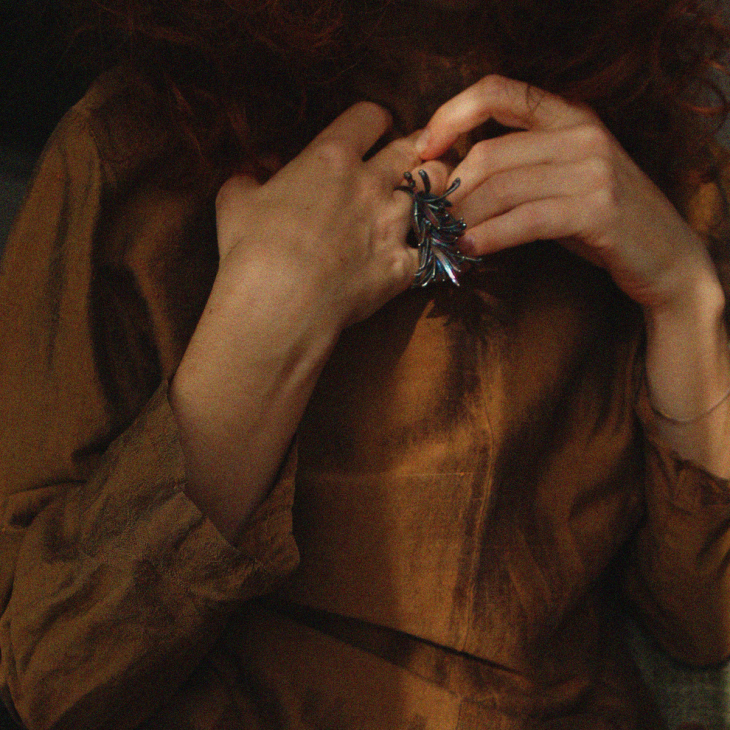 Кольцо в серебре Love Alchemy, Тис, фото 2