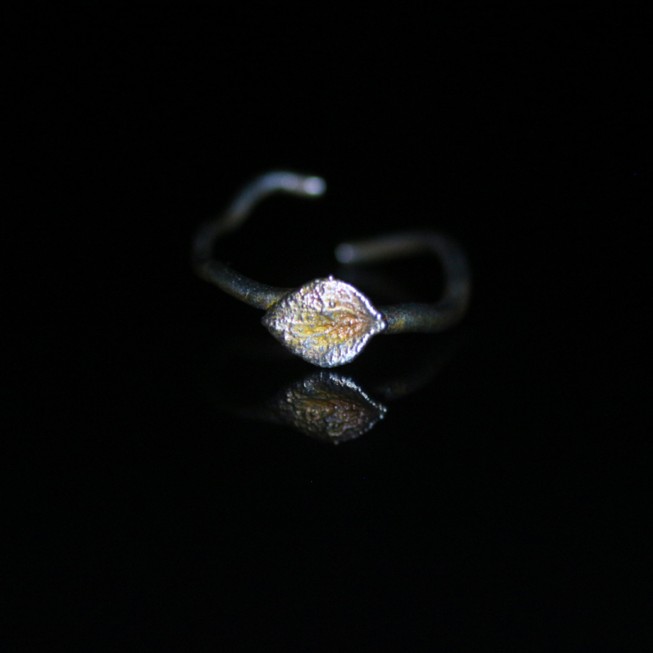 Ring in silver, Hydrangea , фото 4