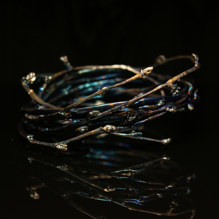 Браслет в серебре Power, Береза, фото 2