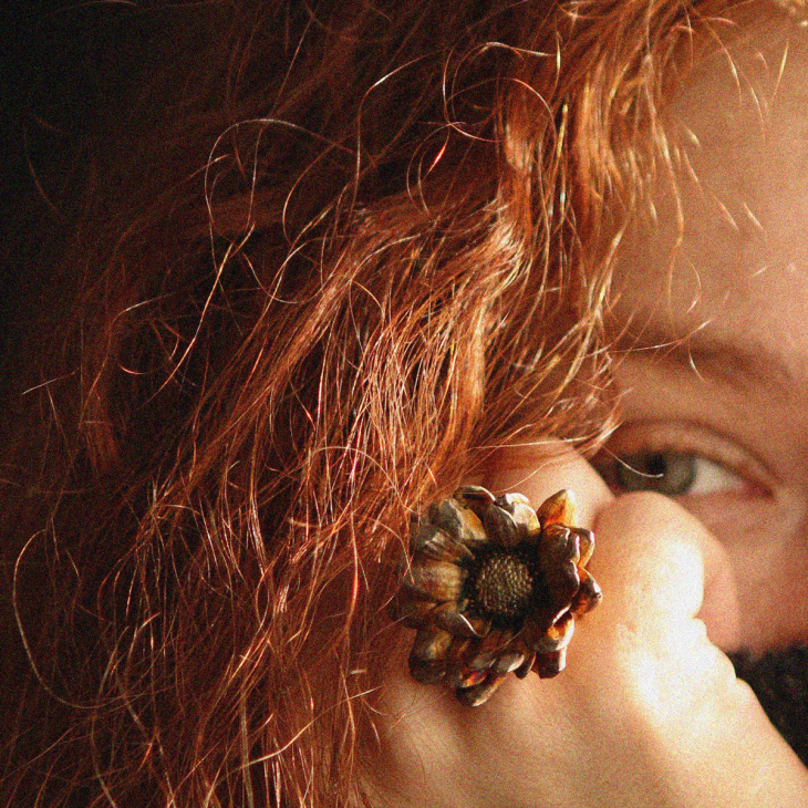 Кольцо в серебре Fleur de Magique, Хризантема, фото 3