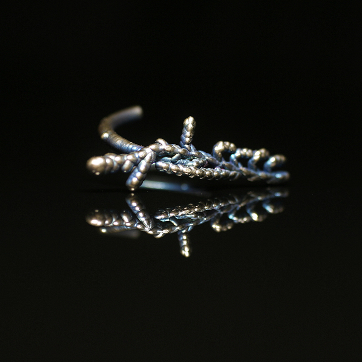 Кольцо в серебре Mystique, Можжевельник, фото 1
