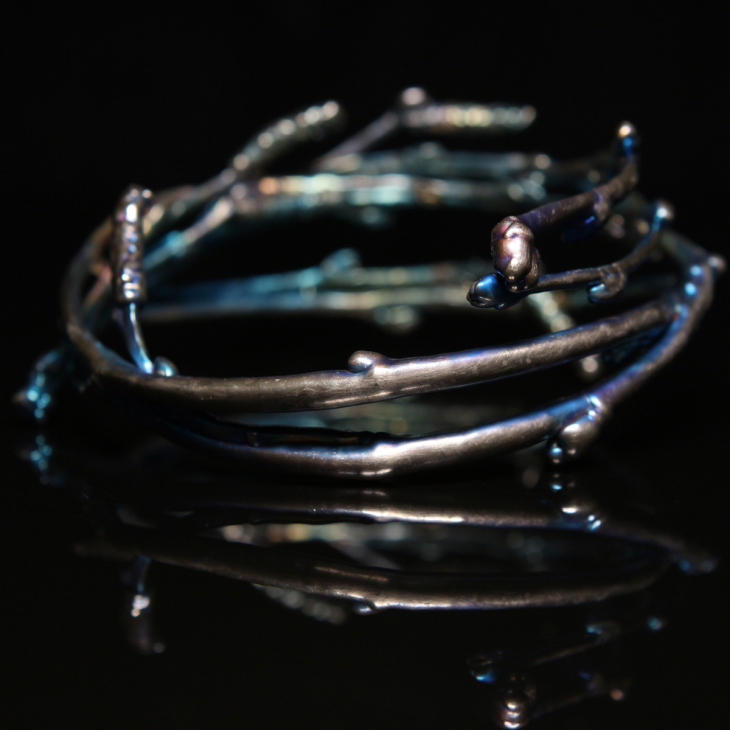 Браслет в серебре Power, Береза, фото 3