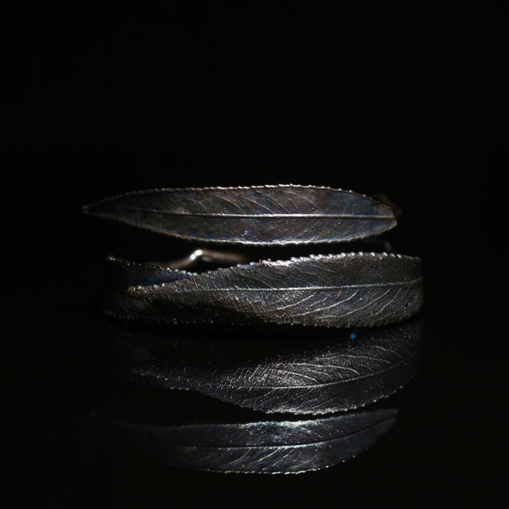 Браслет Melancholy в серебре, Ива, фото 3