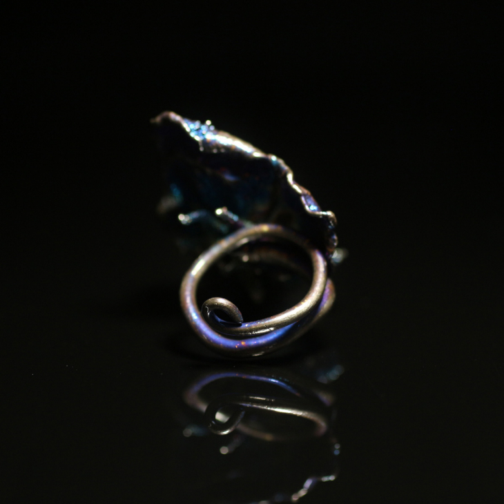 Кольцо в серебре Fleur de Magique, Яблоня, фото 3