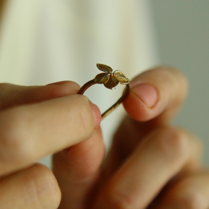 Ring in silver, Hydrangea , фото 2