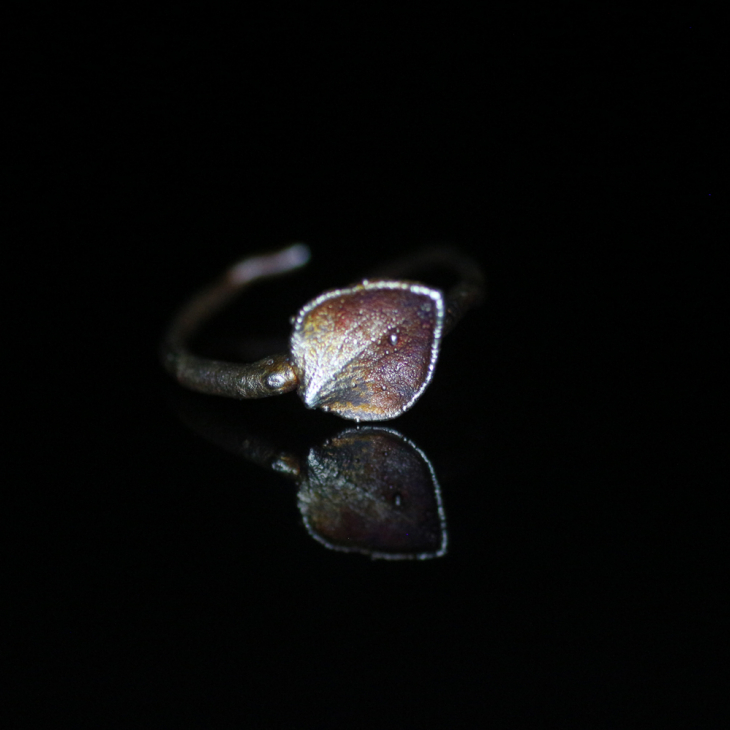 Ring in silver, Hydrangea , фото 4