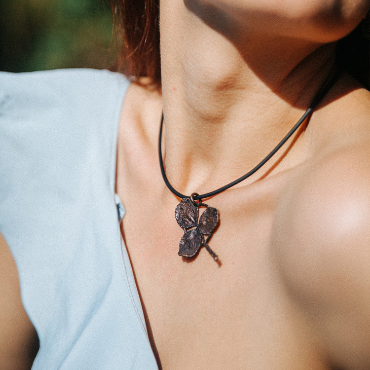 Кулон Black Forest, Клевер, фото 2