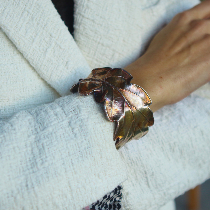 Bracelet in silver ,Oak, фото 2