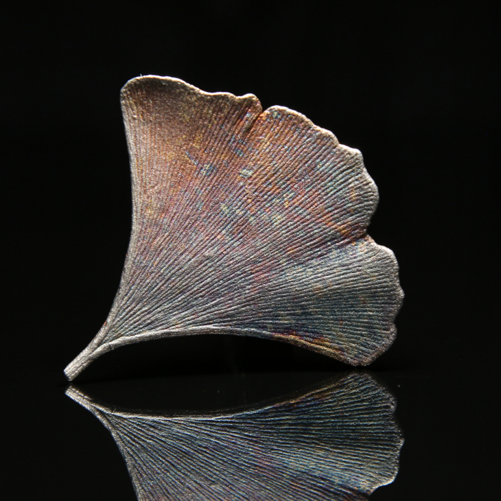 Кулон в серебре Love Alchemy, Гинкго, фото 3