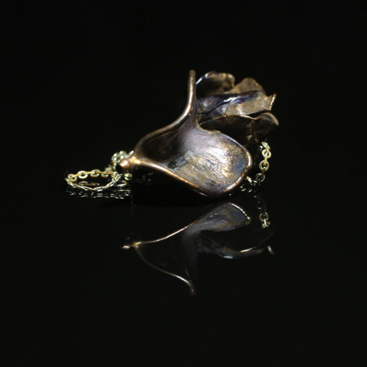 Кулон в серебре Fleur de Magique, Бегония, фото 1