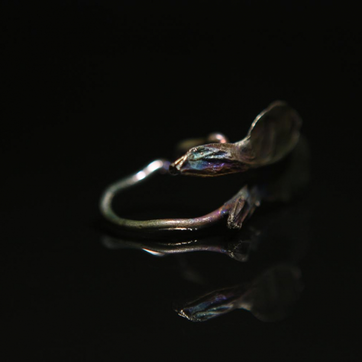 Кольцо в серебре Love Alchemy, Клен, фото 2