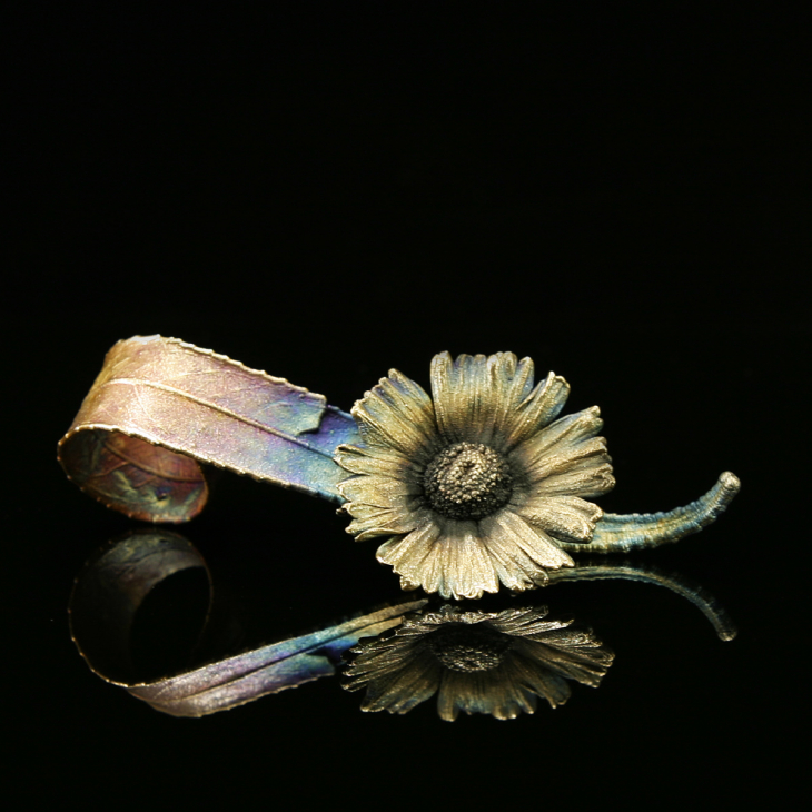 Кольцо в серебре Fleur de Magique, Маргаритка, фото 1